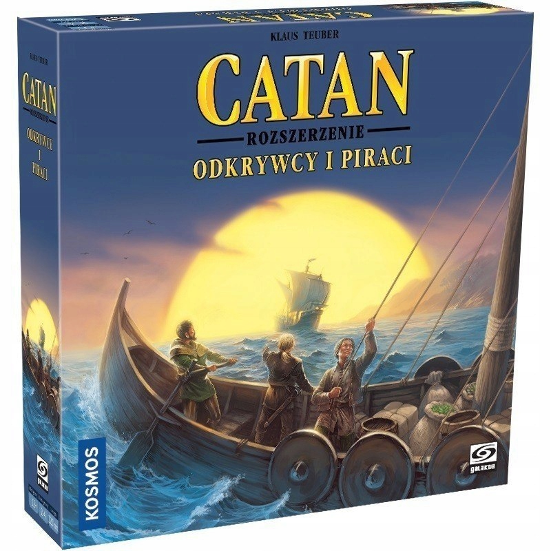 CATAN ODKRYWCY I PIRACI - DODATEK DO GRY GALAKTA