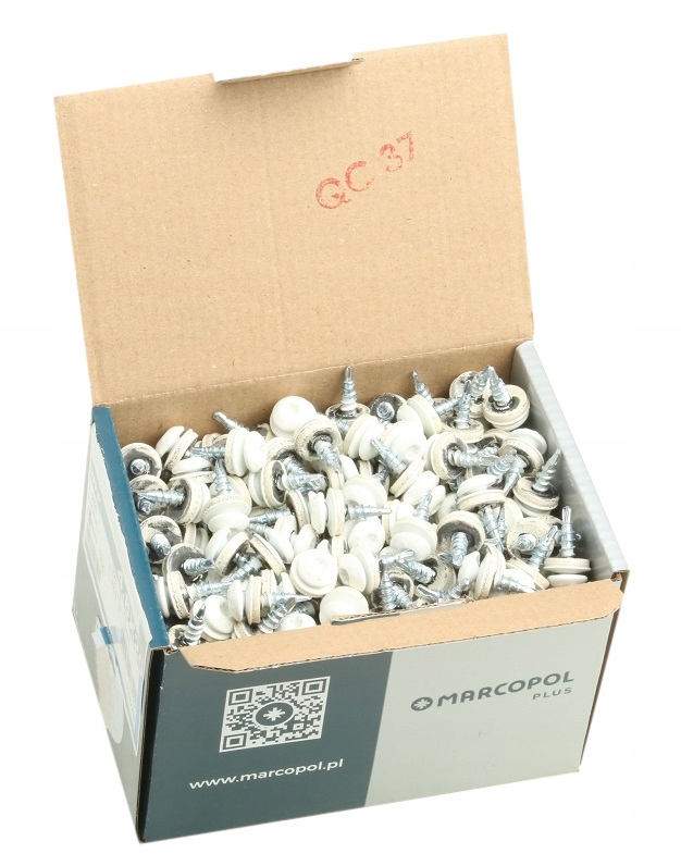 Farmářské Vruty Panhead 4,8 x 20 mm Torx Bílé Ral 9010 250 Kusů Bílé