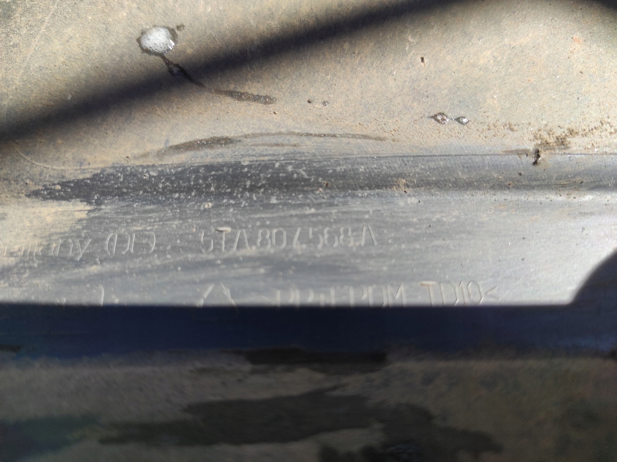 VW TOURAN II 5TA bumper rear part PDC 5TA807421AB