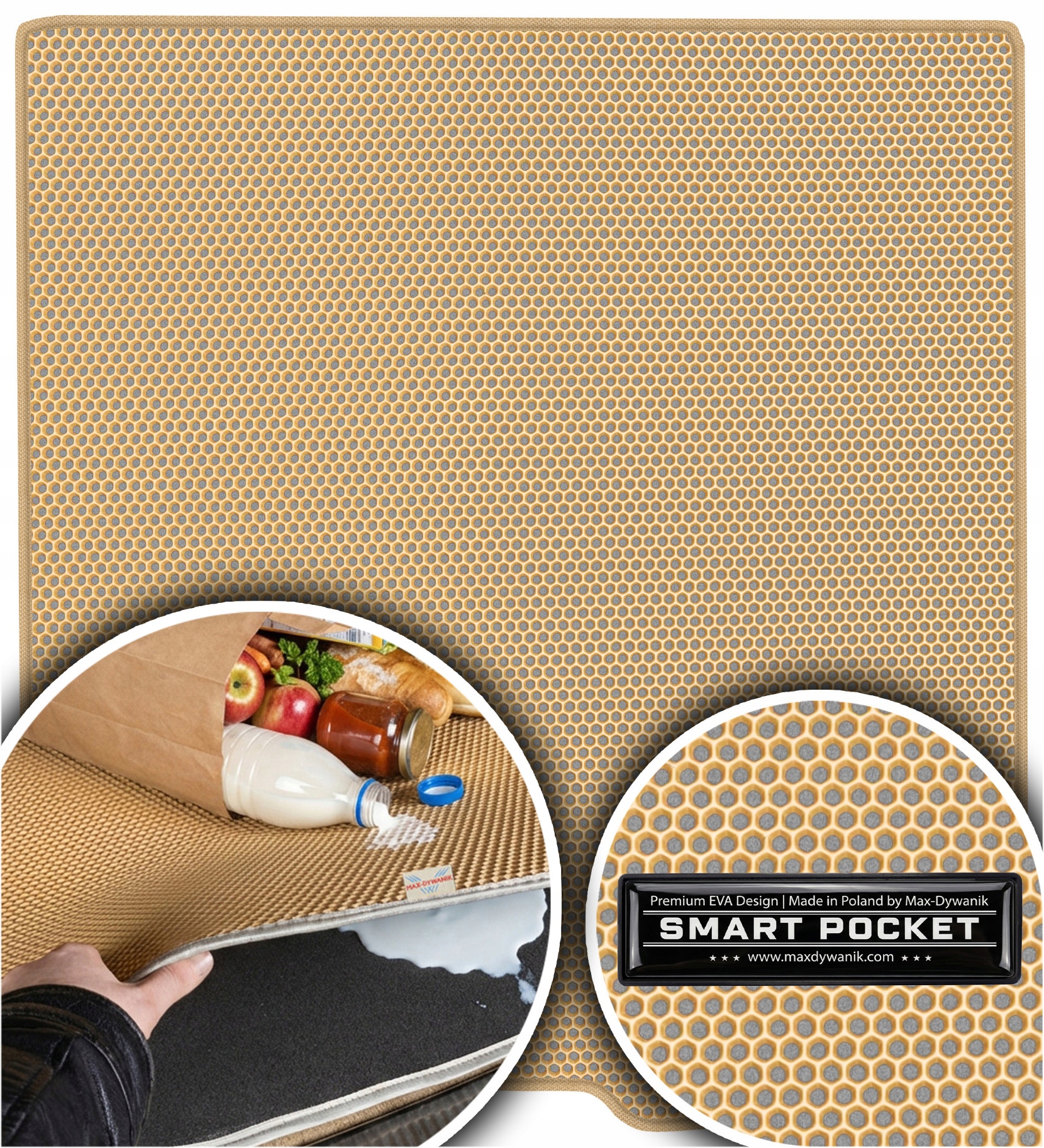 Chrysler 300C kombi 2004-2010 Vložka do zavazadlového prostoru Eva Smart Pocket Béžová