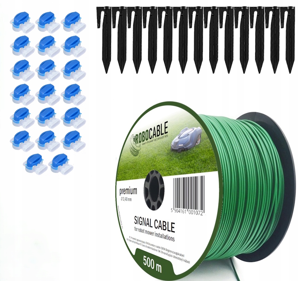 Kabel pro omezení sekačky Sada 500 m Robocable 3,4 mm