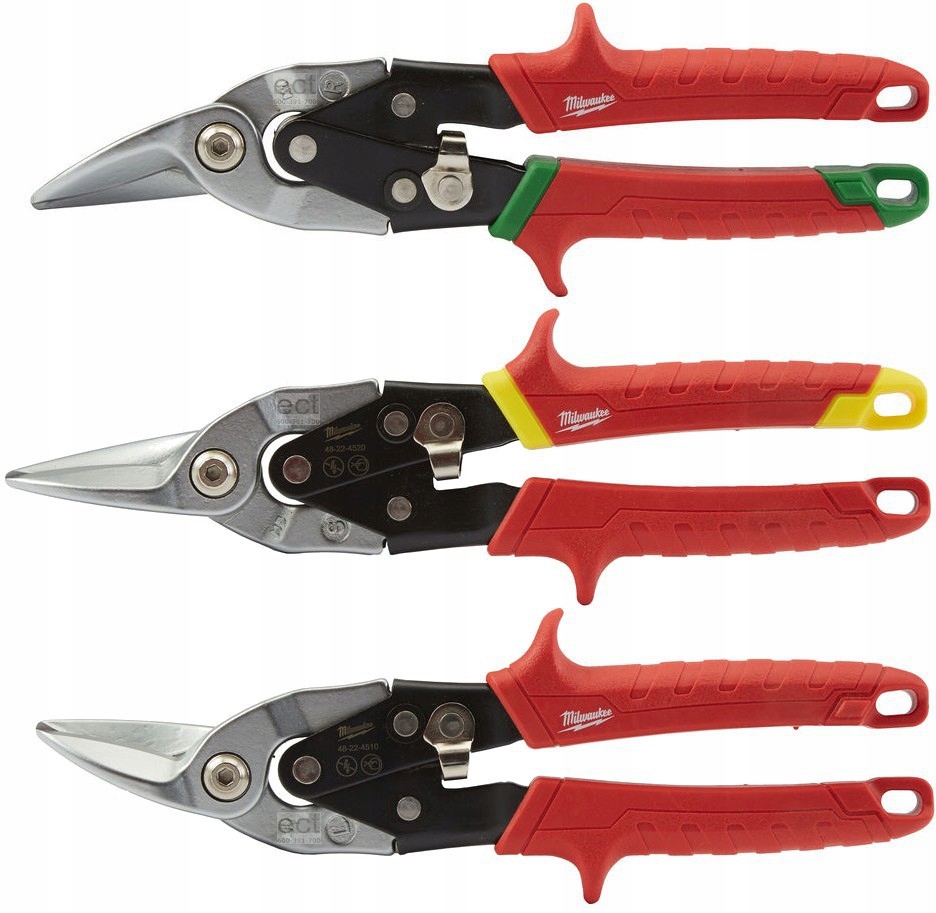 

Zestaw Nożyc Do Blach 3SZT 48224533 Milwaukee
