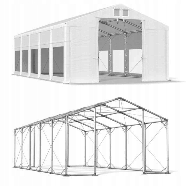 Namiot Ogrodowy 8x10m [2,5m] Stal Das 560 P