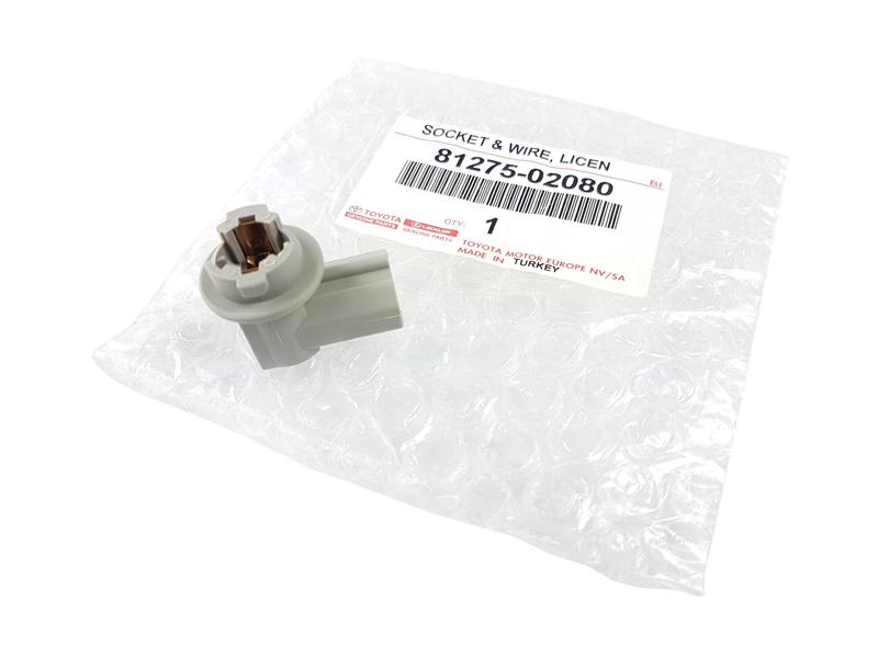 A81275-02080 - OE TOYOTA цоколь лампочки REJ Corolla E12