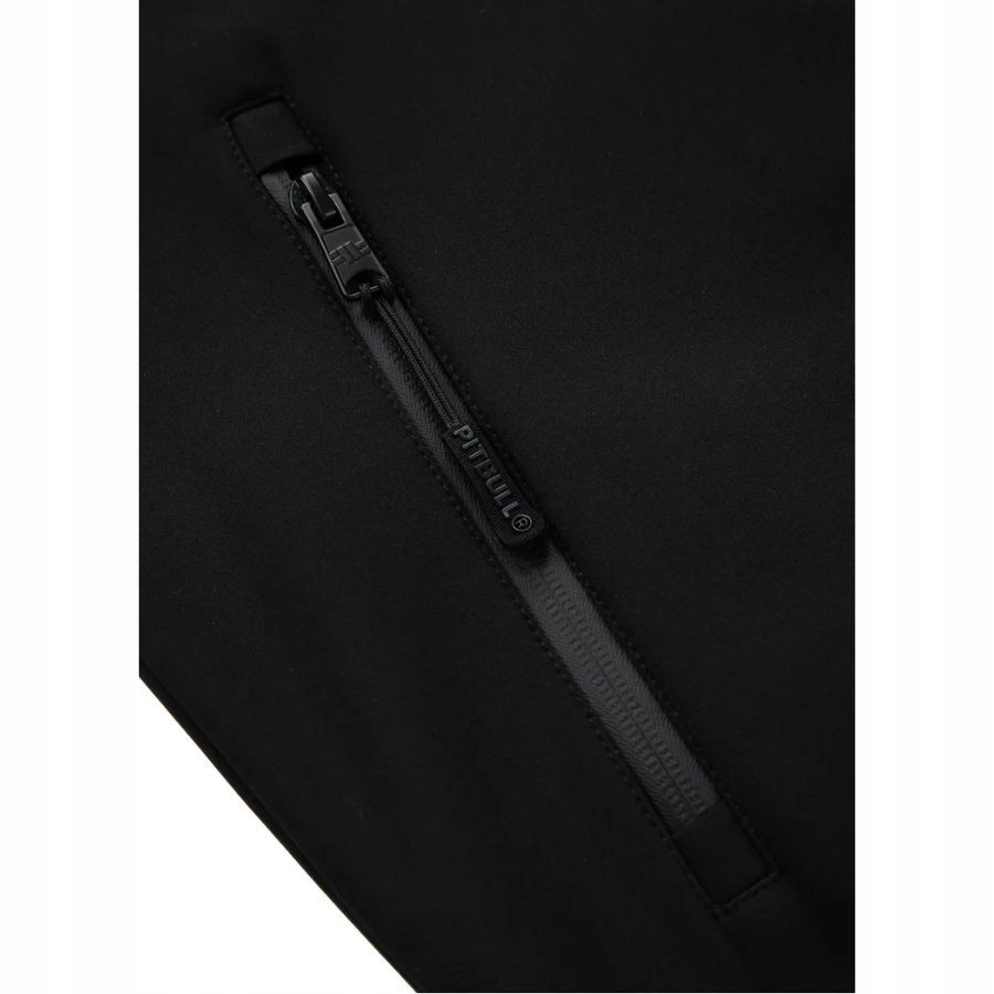 KURTKA MĘSKA PIT BULL PRZEJŚCIOWA SOFTSHELL SPORTOWA NA CO DZIEŃ PITBULL Kolor czarny