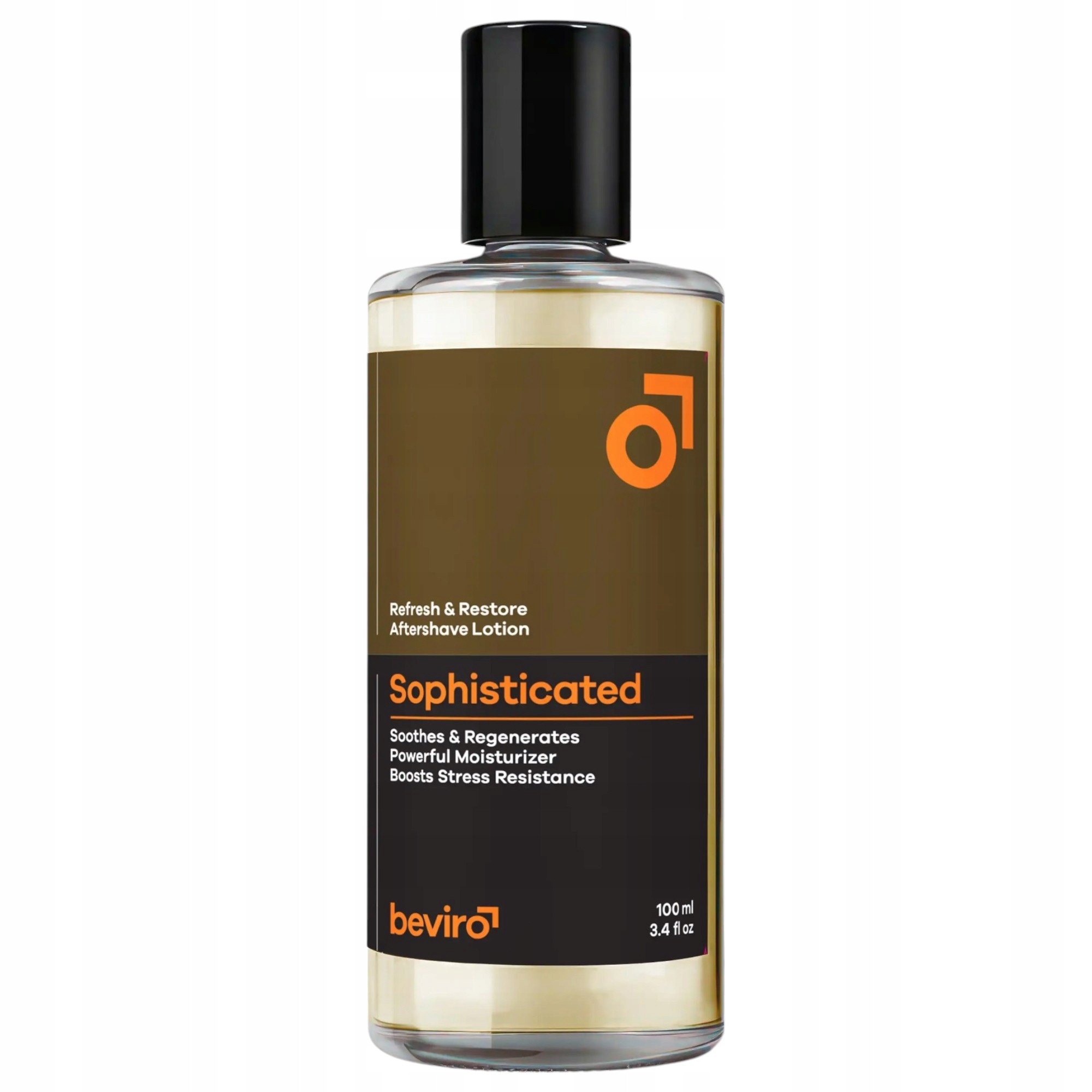 Beviro Aftershave Sophisticated – Voda po holení, Bergamot-Dřevo 100 ml