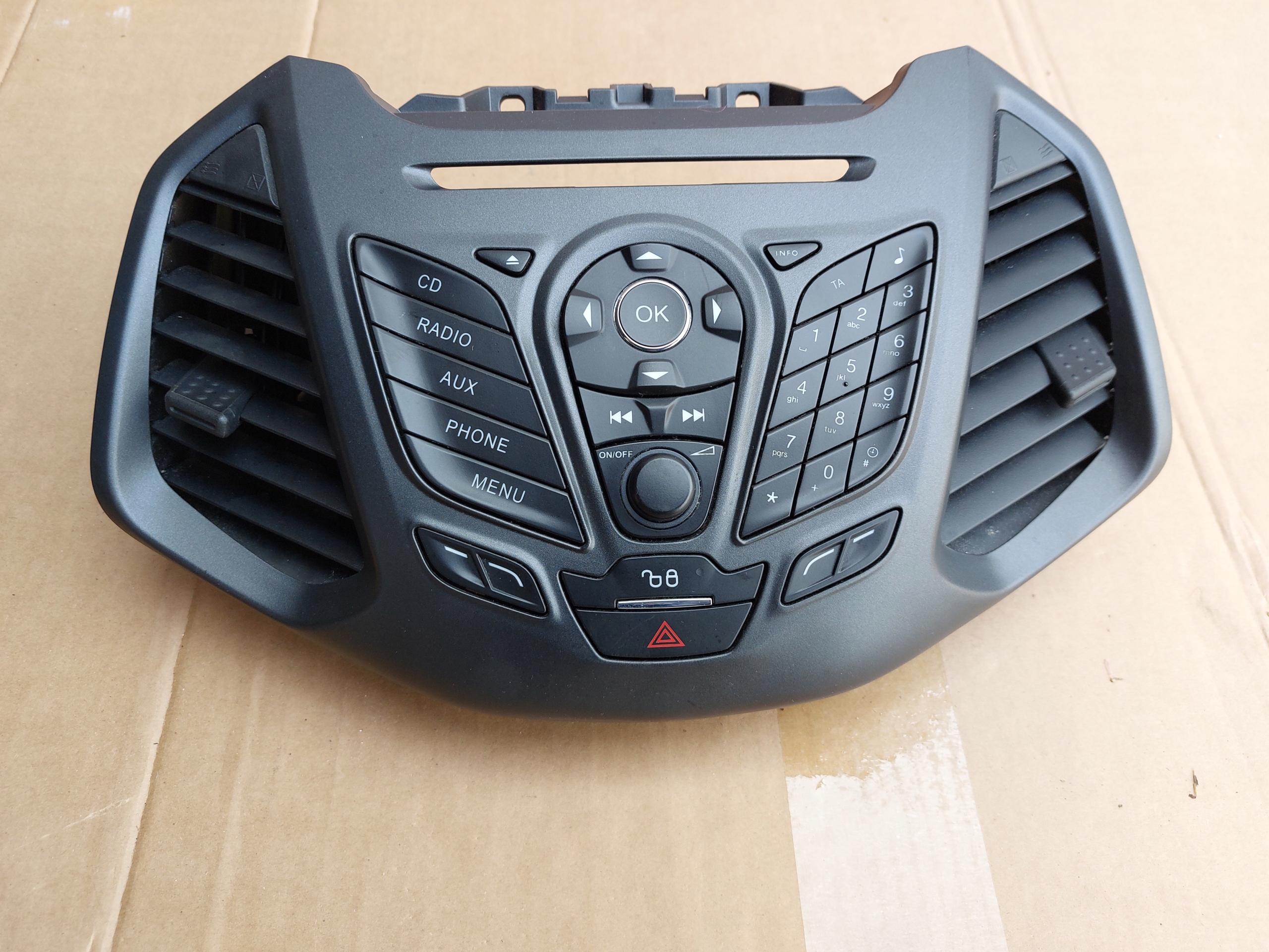 control panel RADIA BM5T18K811BA FORD ECOSPORT and