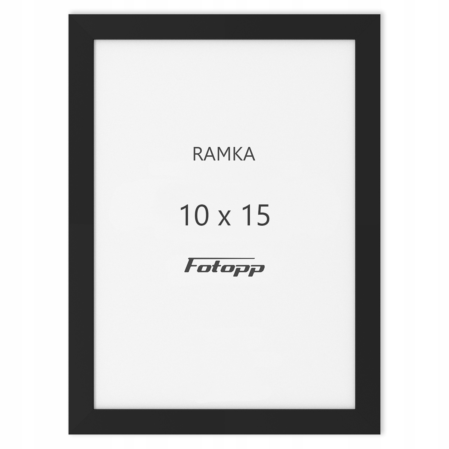 

Ramka na zdjęcia rama Czarna 10x15cm foto ramki