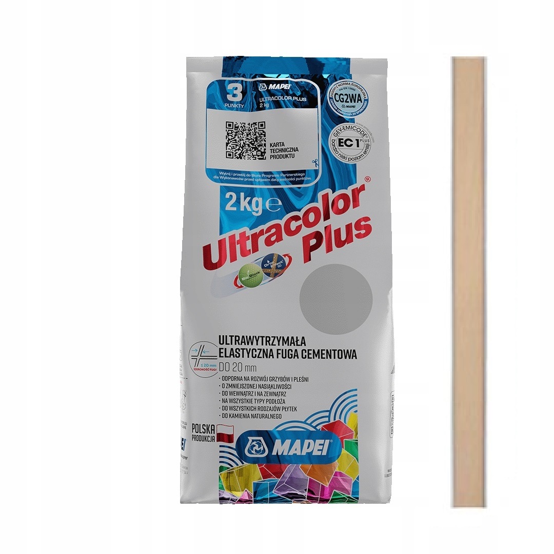 

Mapei Fuga Ultracolor Plus 2 kg. 132 Beż