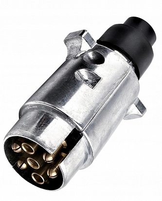 

Wtyczka Przyczepy lawety 12V aluminiowa 7 pin
