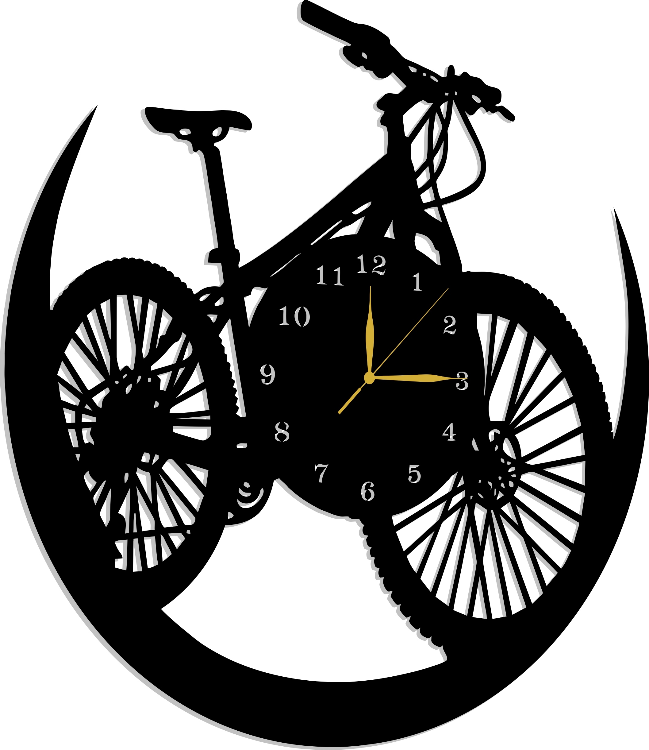 

Zegar Dla Kolarza Cyklisty Fana Rowerów 60CM 3D