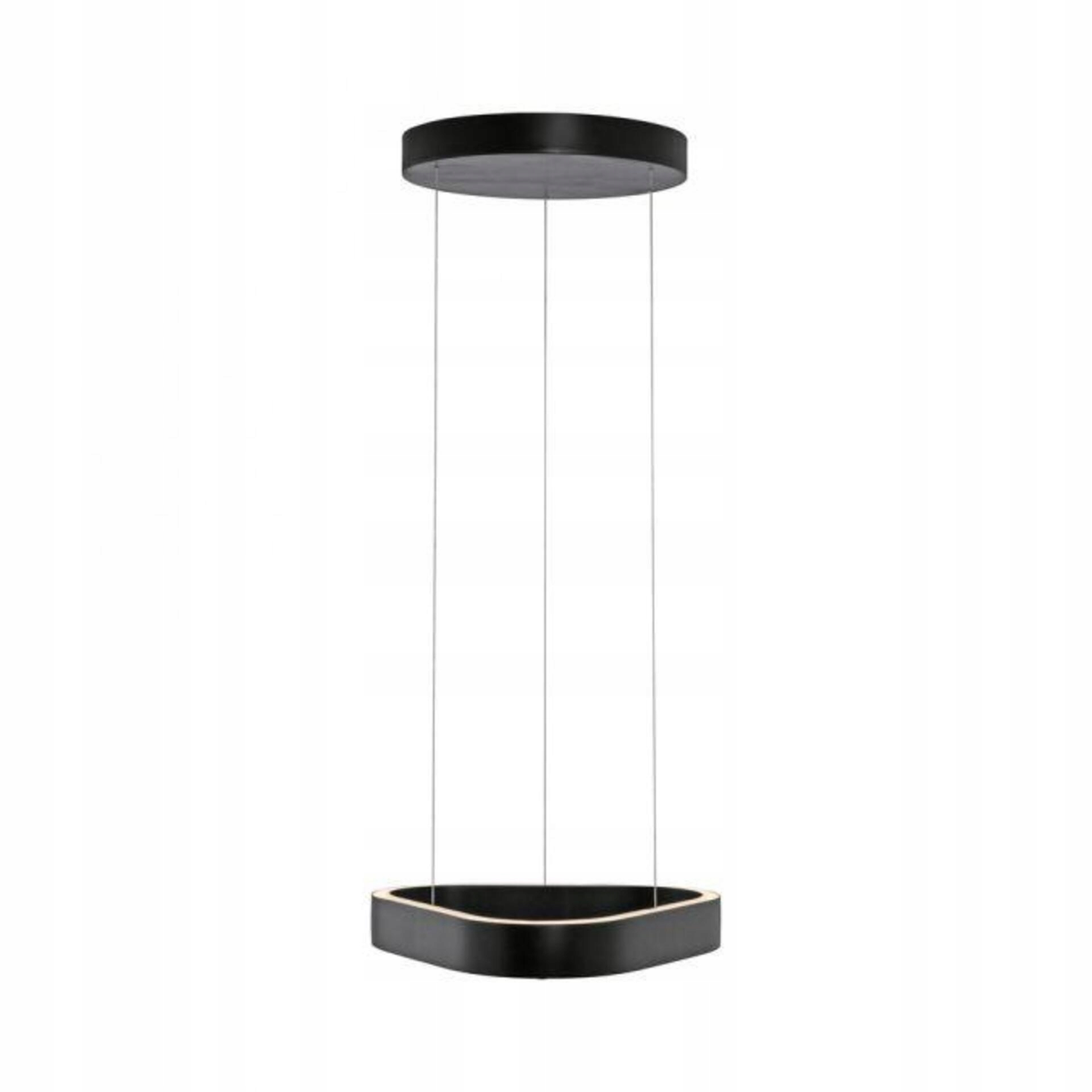 Paul Neuhaus Led závesné svietidlo Q-stretto, čierna, ZigBee 2200-5000K