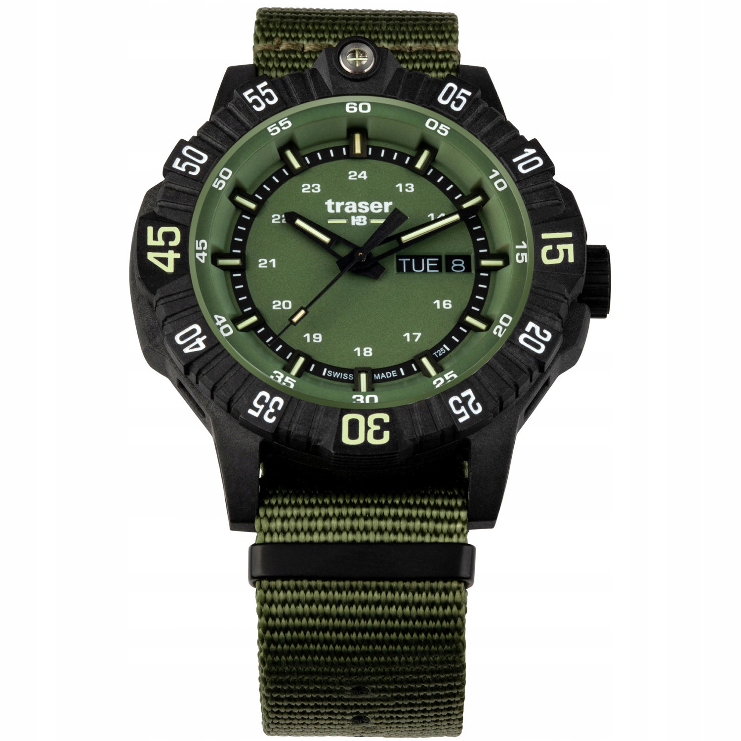 Pánské Hodinky Traser TS-110726 zelené