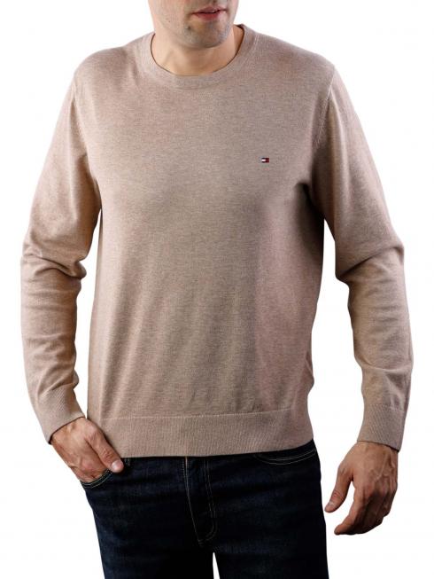 Tommy Hilfinger vlnený hnedý sveter XXL