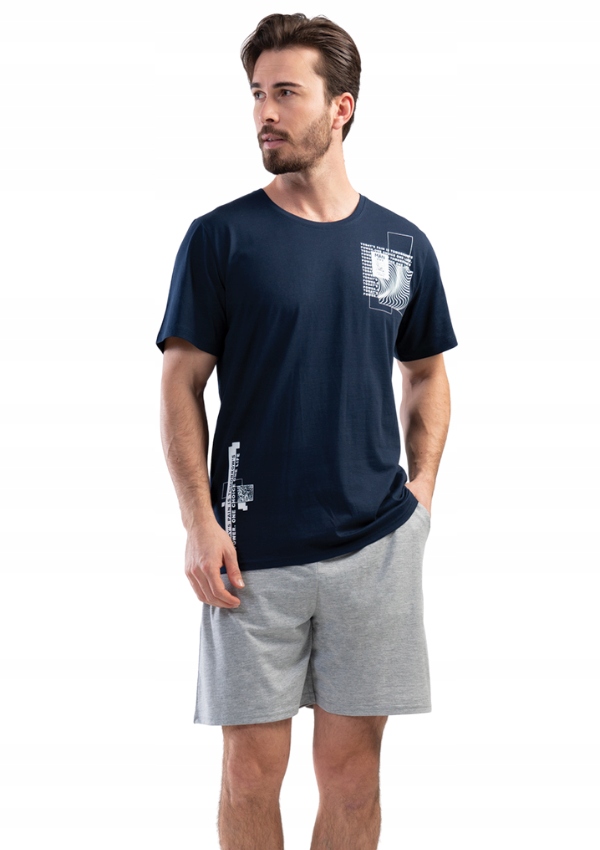 

Piżama Męska bawełna krótka Vienetta 2XL size