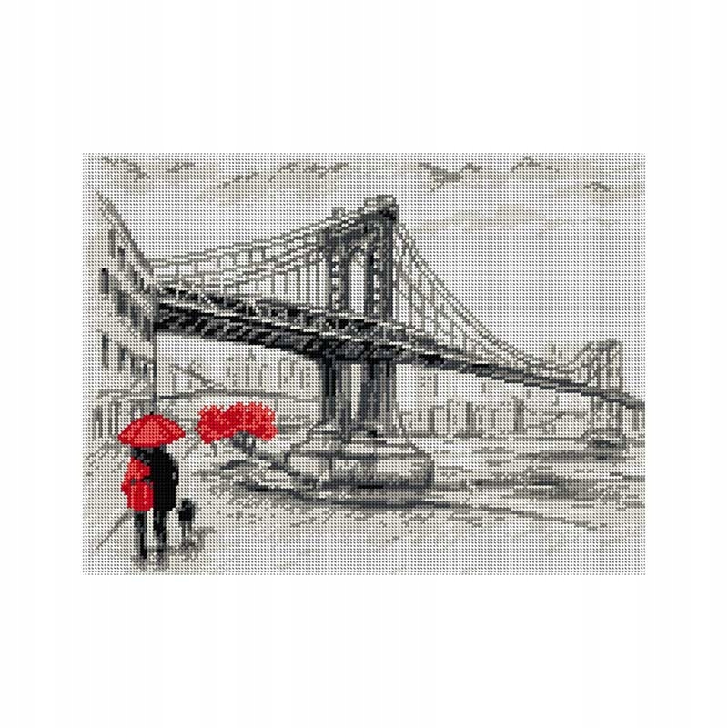 Sada na křížkovou gobelínovou výšivku New York (8030) Ariadna 30x40cm