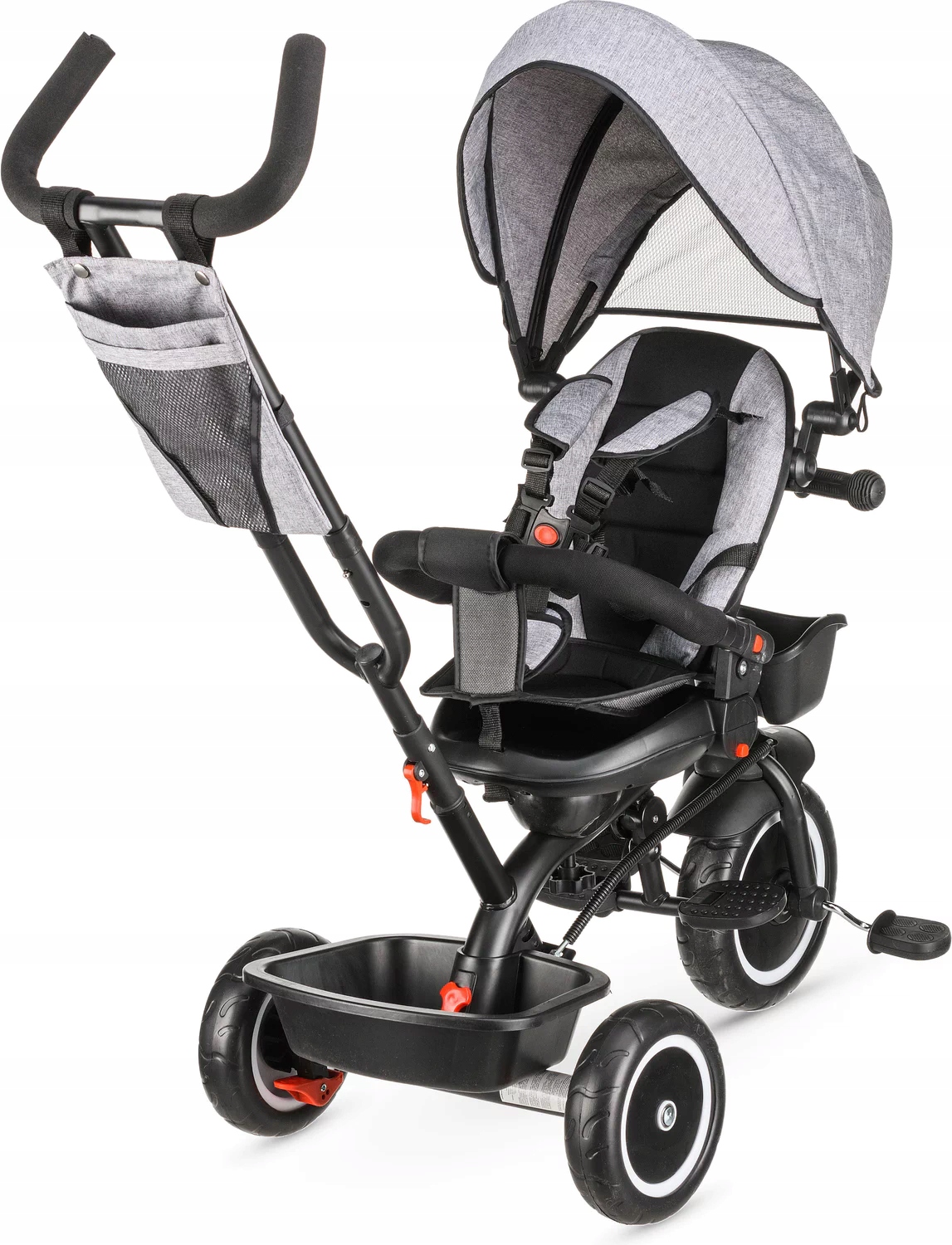 ROWEREK TRÓJKOŁOWY 3W1 OBRACANY Z RĄCZKĄ STARS Marka Stars