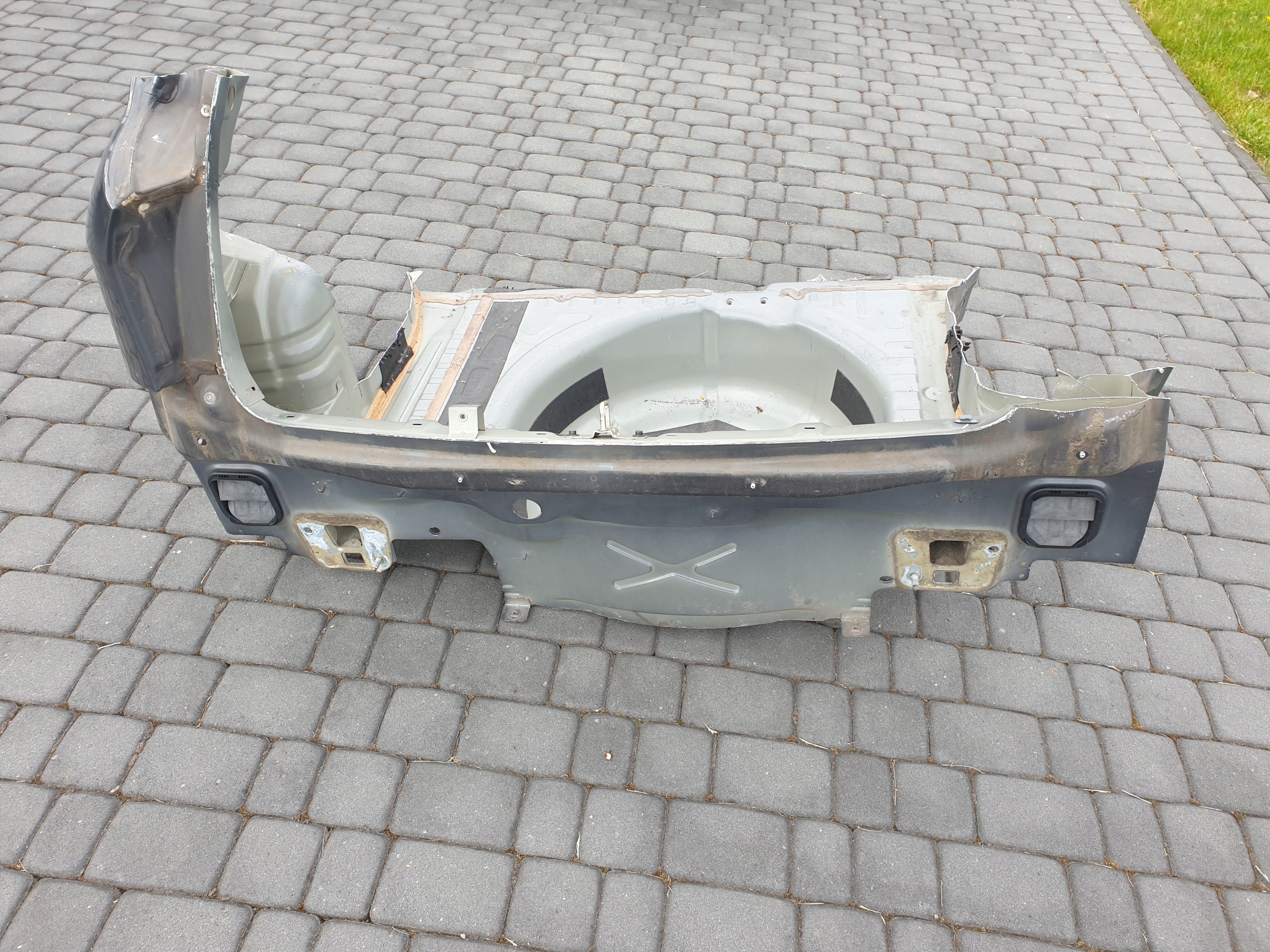 rear panel floor sump wheels FIAT PUNTO EVO 2012-2018 3 door