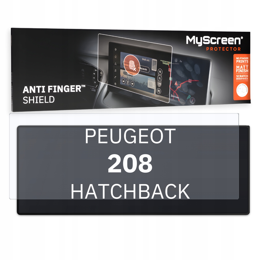 Fólie pro Peugeot 208 Allure Hatchback 2024 10" MyScreen