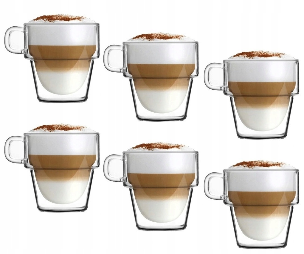 

Szklanki Termiczne Senso Kawa Latte Cappucino 350