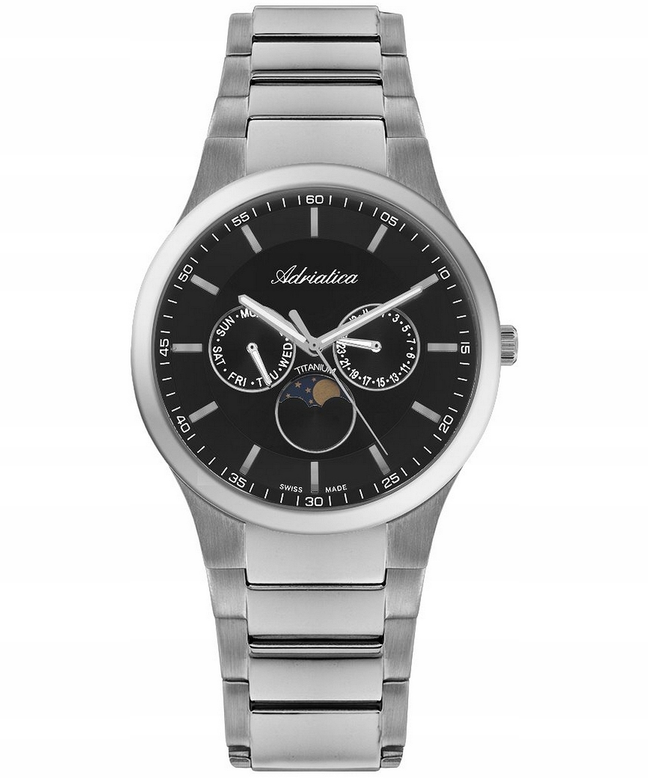 Pánské hodinky Adriatica Moon Phase
