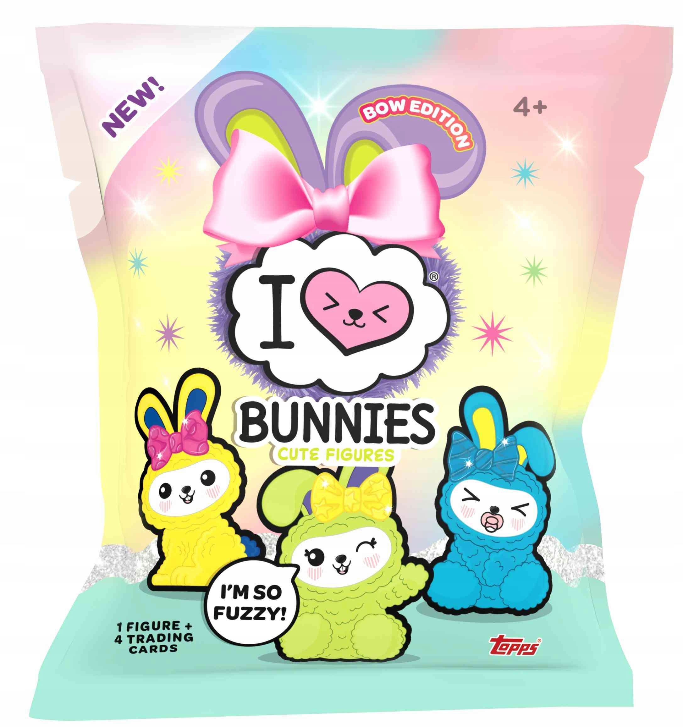 I LOVE BUNNIES saszetka topps