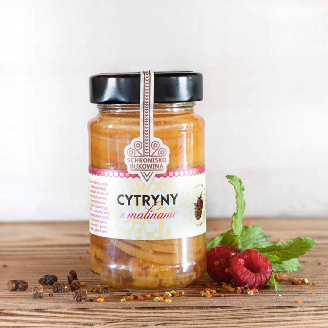 Levně Citrony s malinami v sirupu 200 g Schronisko Bukowina