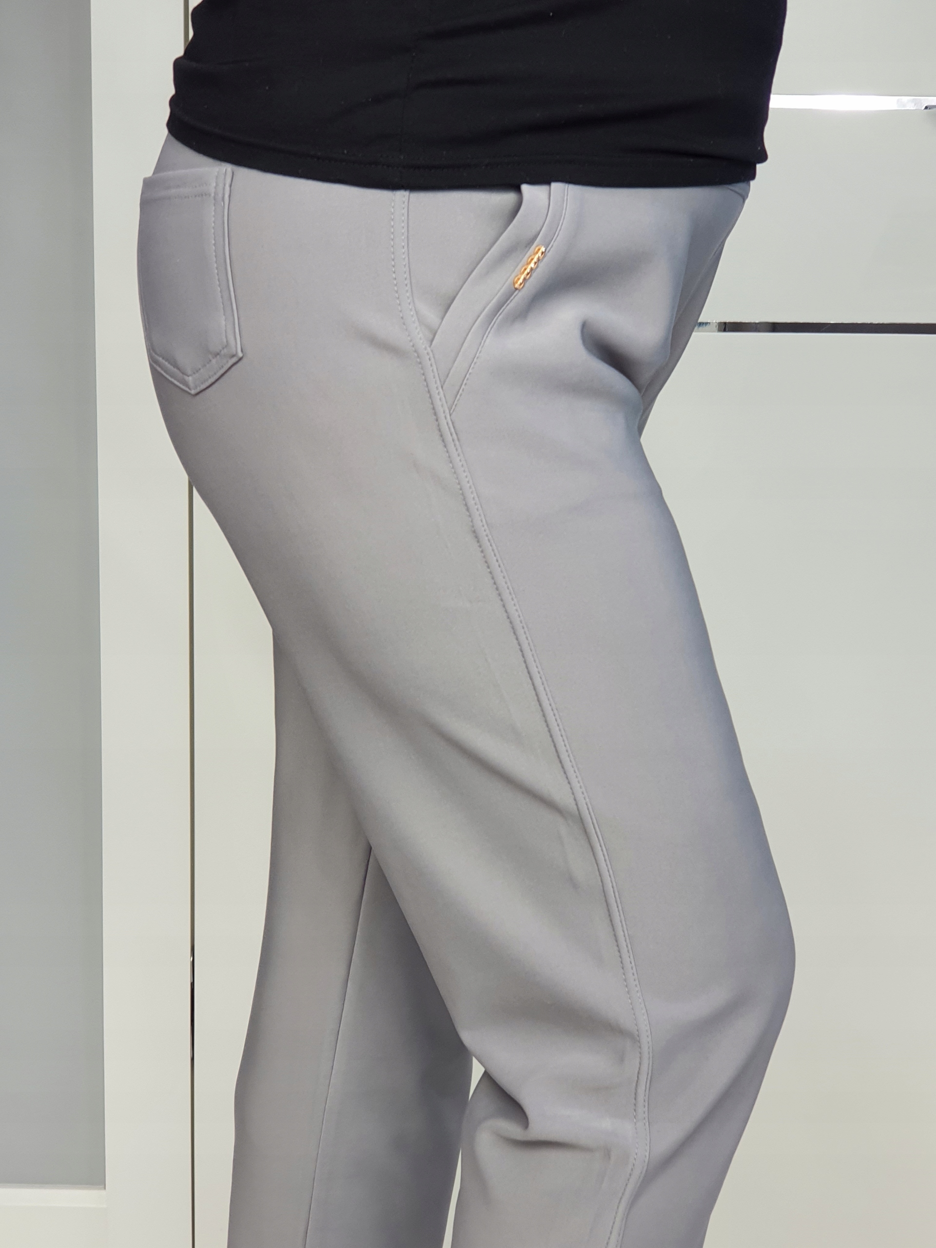 Spodnie gładkie, elastyczne BARDZO DUŻE ROZMIARY różne kolory 8/9XL Marka inna