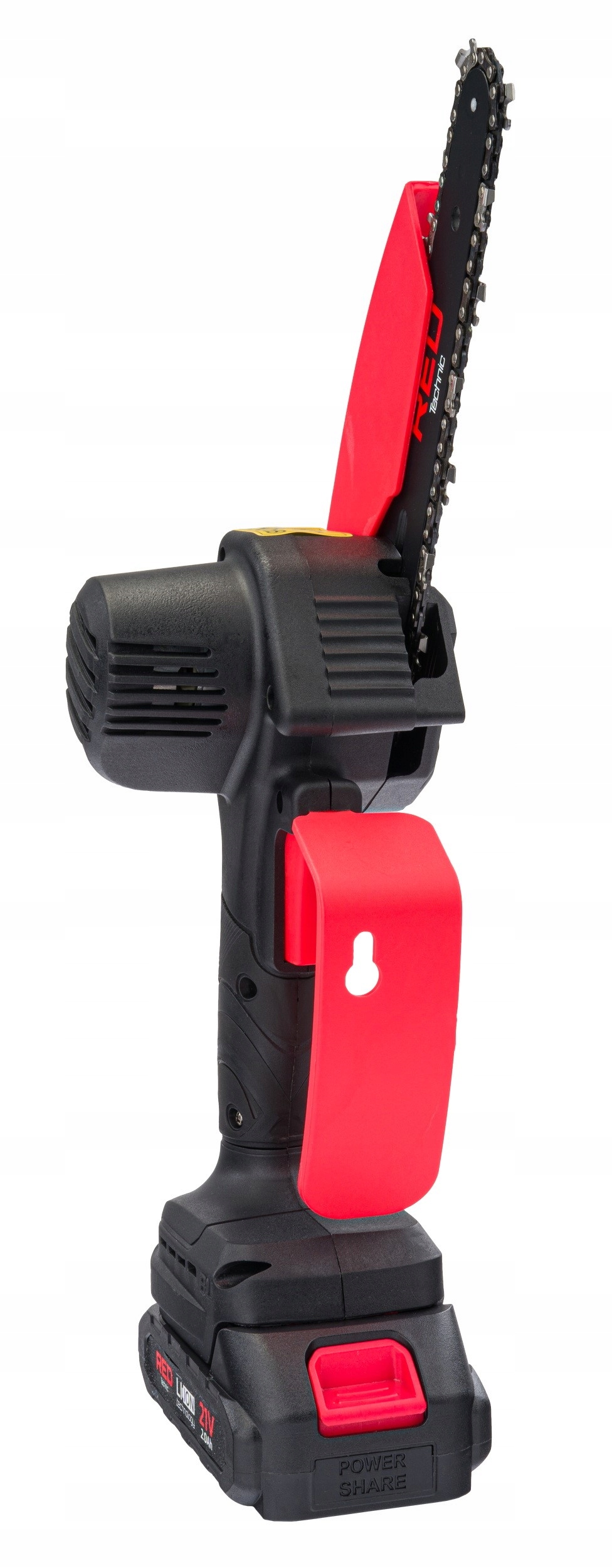 Piła ŁAŃCUCHOWA Akumulatorowa PILARKA 2x AKU 4'' + 6'' 4x Łańcuch Pilarka Zawartość zestawu 2x akumulator 4x Łańcuch Ładowarka Śrubokręt Walizka