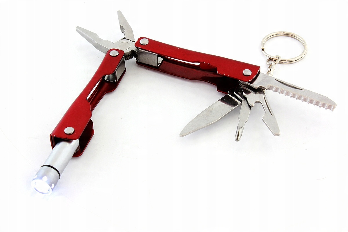 

Kieszonkowy Mini Multitool 6 w 1+ Etui do Paska