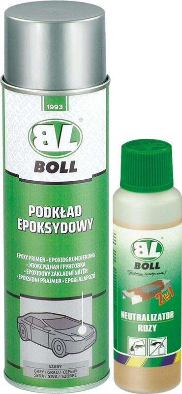 

Zestaw Boll Podkład Epoksydowy Neutralizator Rdzy