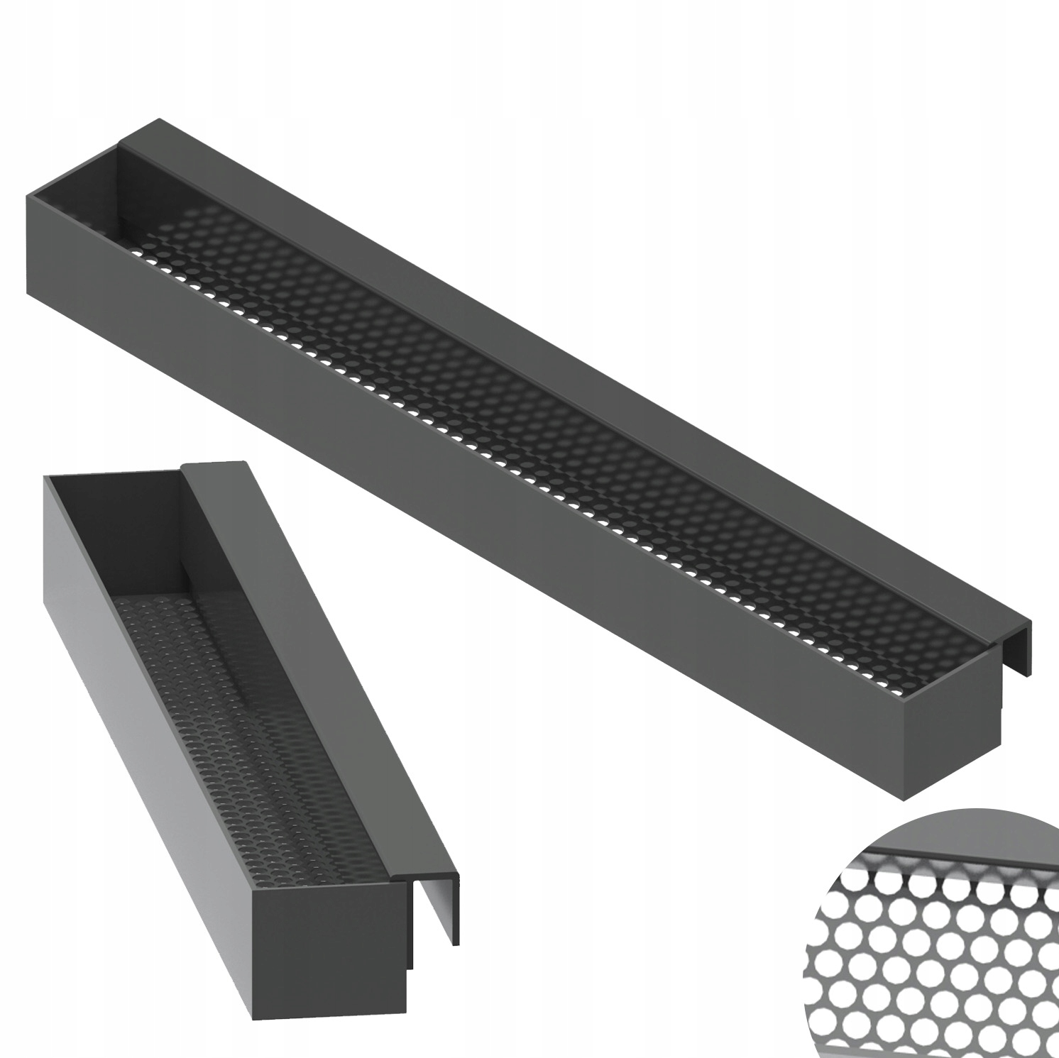 Filtrační žlábek Hřeben na jímku 3,5x4x36 cm Na míru separátor