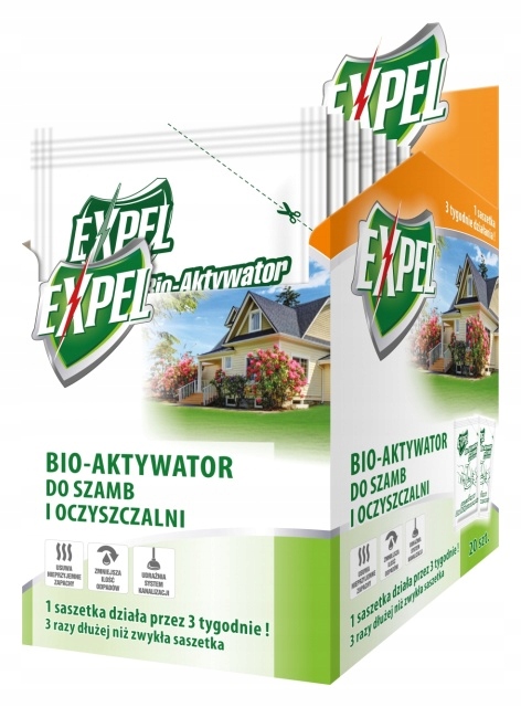

Bio-Aktywator do szamb saszetka 25g Expel