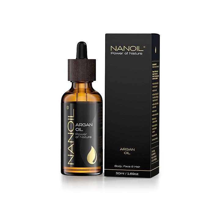 

Nanoil Olejek Arganowy Olej 100% Organiczny 50 ml