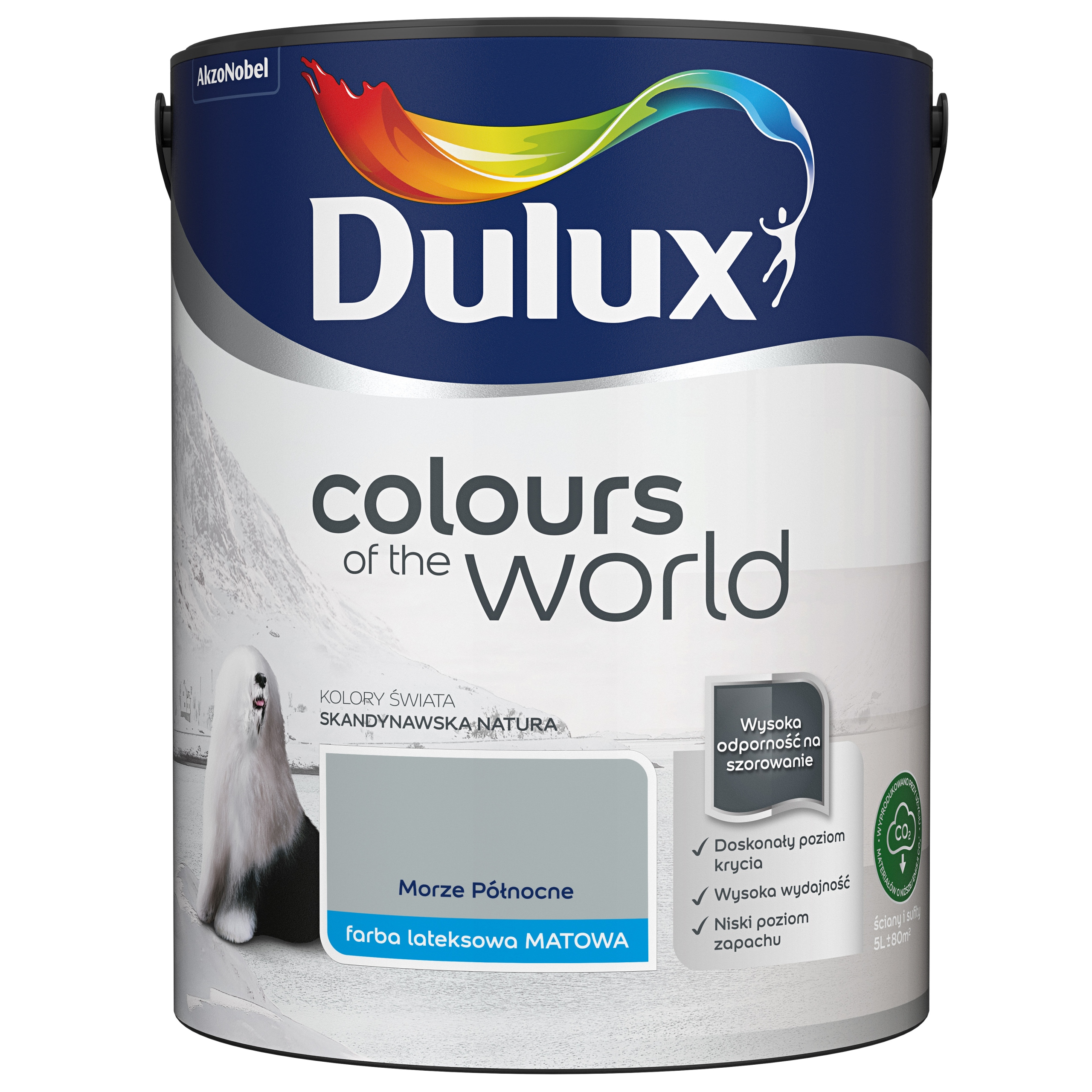 Dulux Colours Of The World Barva Emulzní Barva Severní Moře 5L