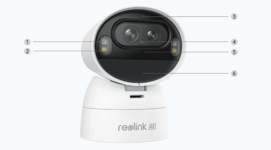 Reolink Argus Track Kamera Ip z panelem solarnym 8MP 4K
