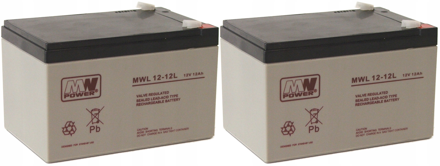 APCRBC52 RBC 52 ZESTAW AKUMULATORÓW PAKIET BATERII UPS APC 2x MWL 12-12L