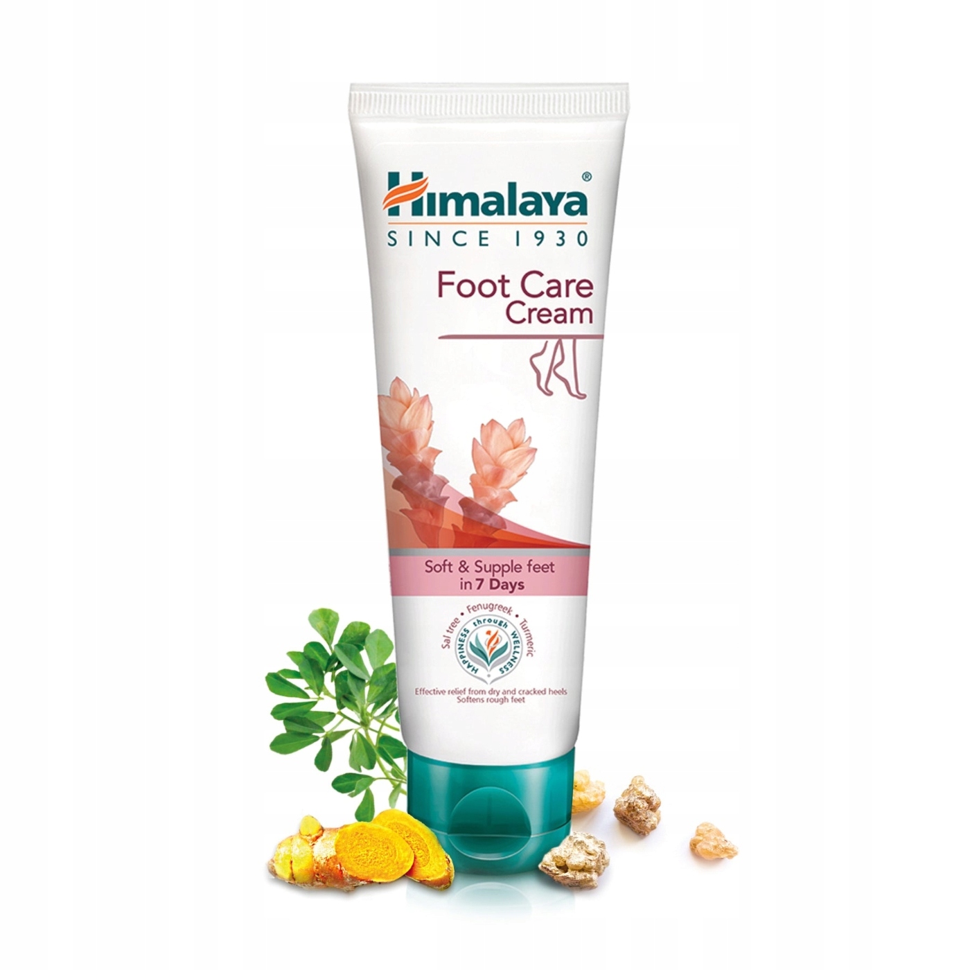 Himalaya Hydratačný vyhladzujúci krém na nohy, Oddelenie. Antibakteriálne, 75 g