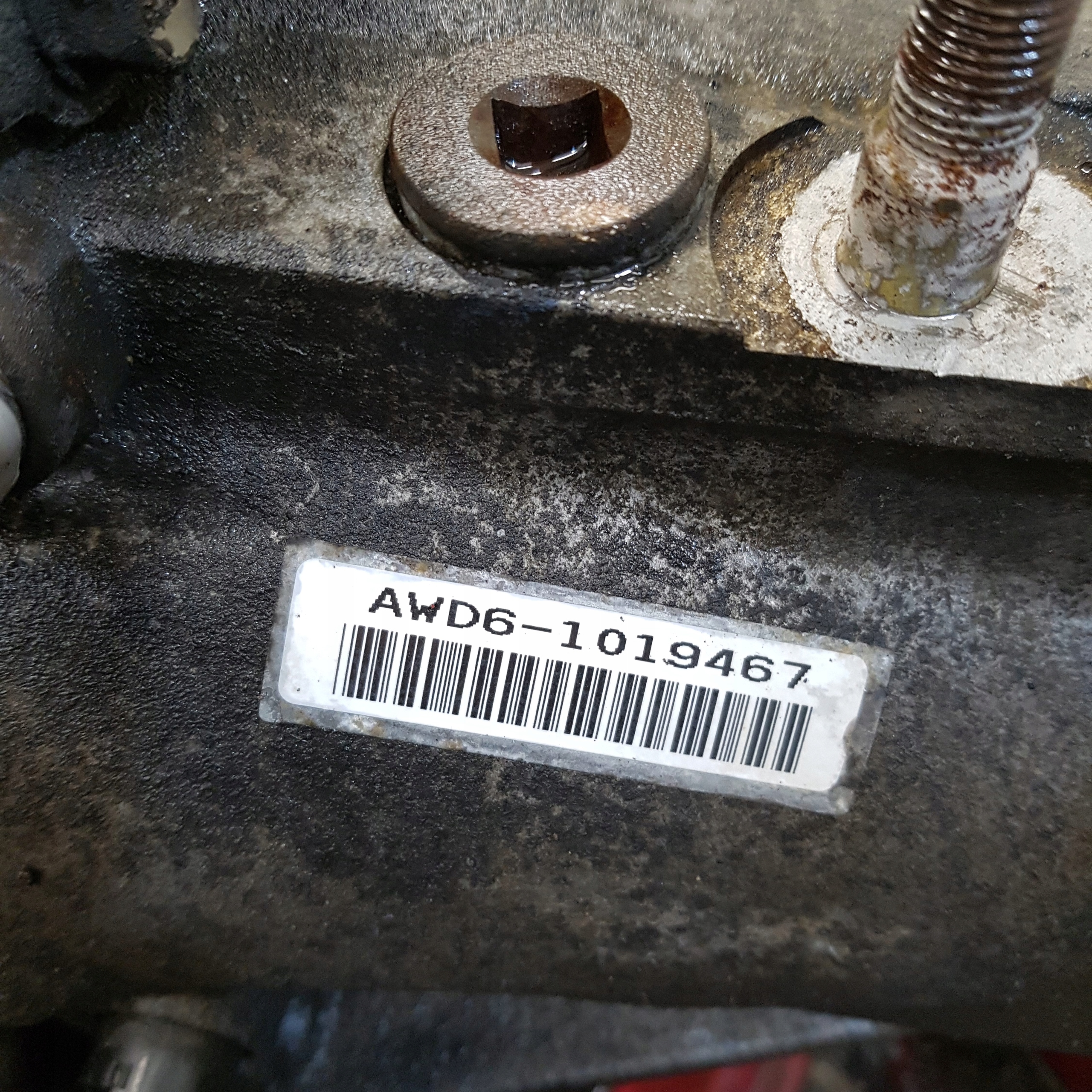 CAMBIO manuale HONDA ACCORD 7 AWD6 1019467