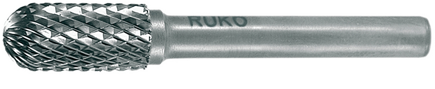 Rotační fréza 10x60 mm Wrc kulově-válcová Ruko