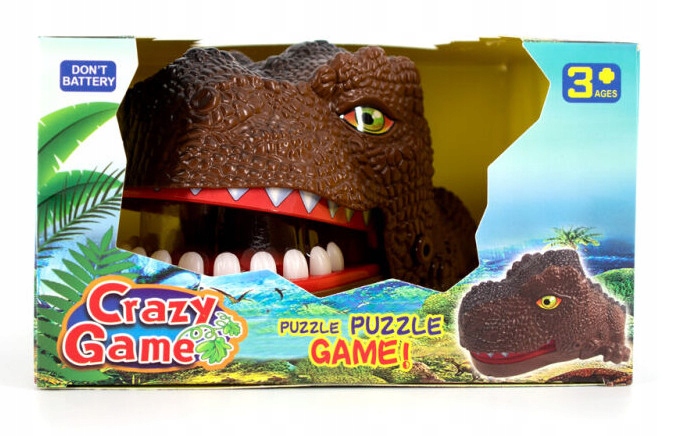 GRA ZRĘCZNOŚCIOWA GŁODNY DINOZAUR
