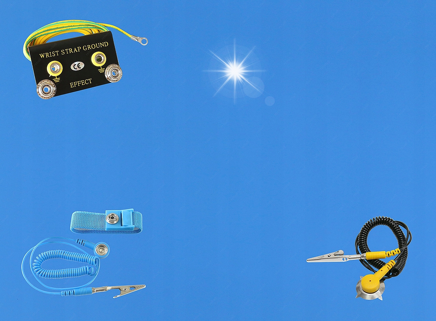 MATA ESD ANTYSTATYCZNA 800x1200 NIEB MAT OPASKA