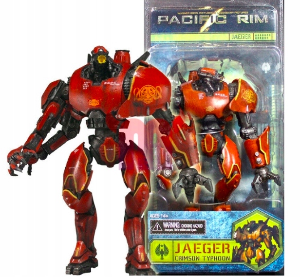 Pohyblivá figurka Pacific Rim Jaeger Crimson Typhoon 19 Cm