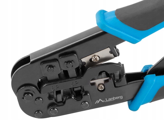 

Zaciskarka Zaciskacz wtyków RJ45 Lan 3w1 Lanberg
