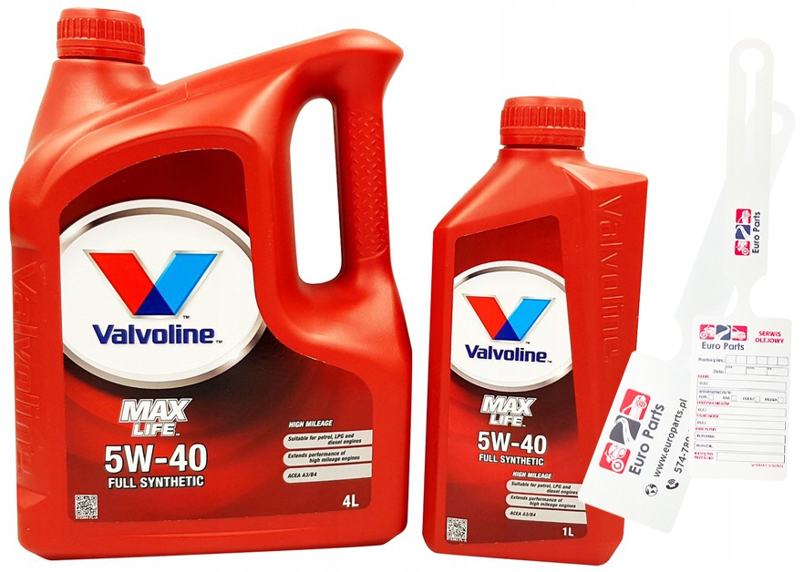 

Valvoline Max Life 5W40 5L Maxlife Świeży Gratis+