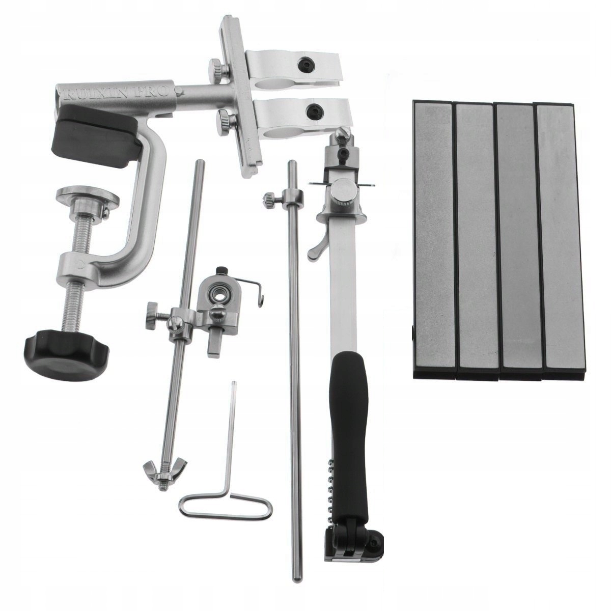 Ruixin RX-009 Ostrzałka do noży Diamentowa ostrzałka systemowa 4 diamenty