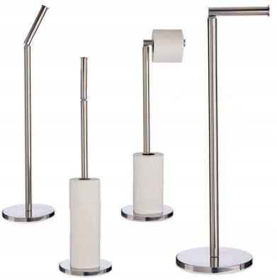 

Stojak Uchwyt na papier toaletowy Wc Stal 73 cm