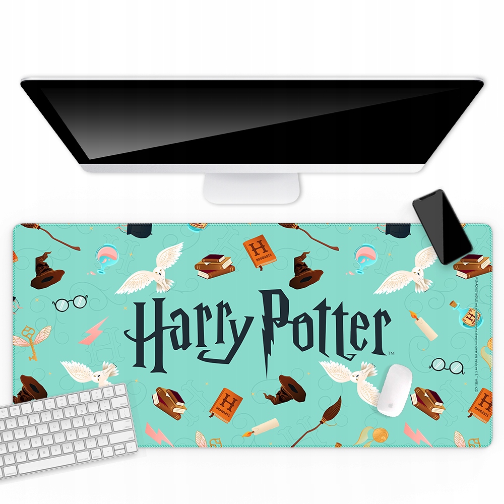 Mata na biurko Harry Potter 80x40 cm