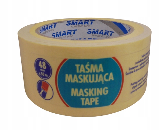 

Taśma Maskująca Malarska Żółta Smart 48mm x 50m