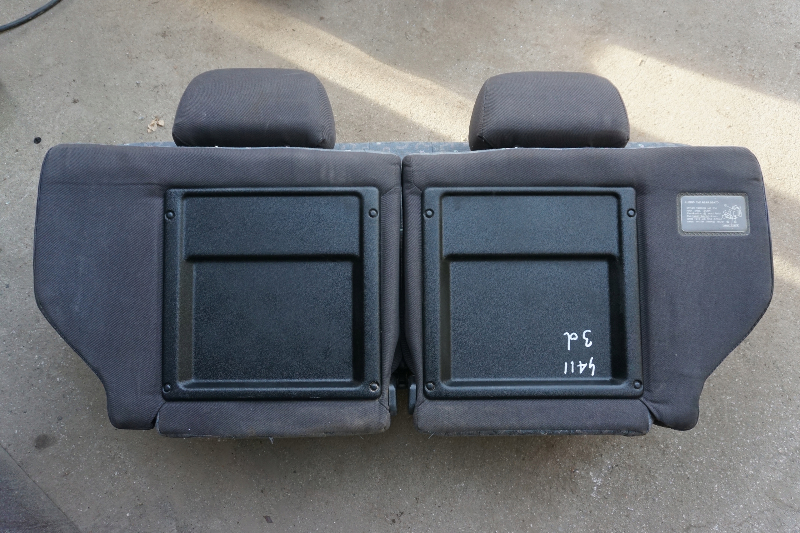 Hyundai GALLOPER диван СИДЕНЬЕ зад 3D 98-03r